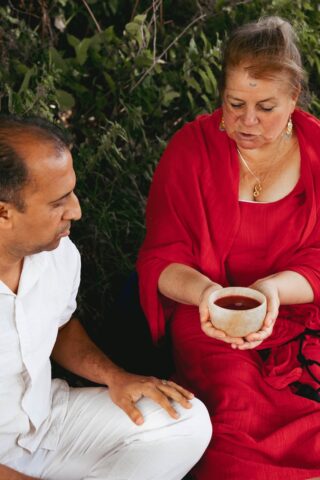 Grail Codes - Spiritual Retreat in Avalon and Beyond, Glastonbury Abbey ceremony