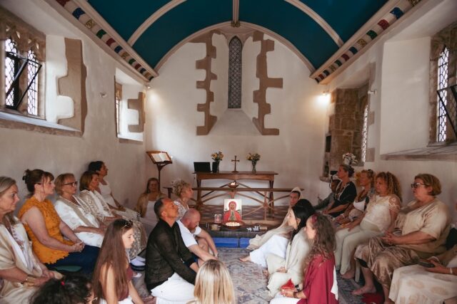 Grail Codes - Spiritual Retreat in Avalon and Beyond, Magdalane Chapel ceremony