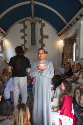 Grail Codes - Spiritual Retreat in Avalon and Beyond, Magdalane Chapel ceremony 4