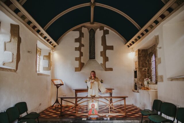 Grail Codes - Spiritual Retreat in Avalon and Beyond, Magdalane Chapel ceremony 7