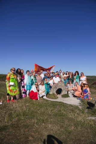 Grail Codes - Spiritual Retreat in Avalon and Beyond, Men-An-Tol ceremony 3