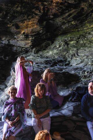 Grail codes spiritual journey to avalon and beyond, Merlins Cave,3