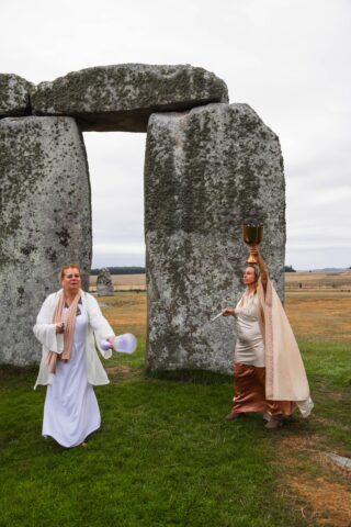 Grail Codes - Spiritual Retreat in Avalon and Beyond, Stonehenge ceremony 4